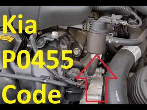 p0455 code kia|Fix Code P0455 (Large EVAP Leak)